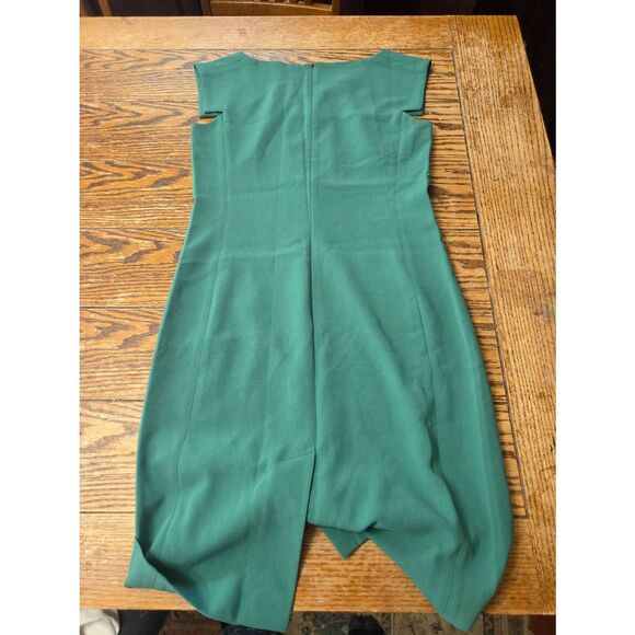 MM Lafleur Green The Sarah Career Sleeveless Sheath Dress Size 2 - Picture 4 of 5
